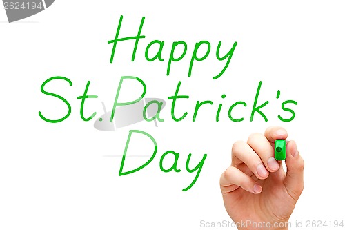 Image of Happy Saint Patricks Day Green Marker