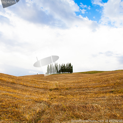 Image of Tuscany before the storm