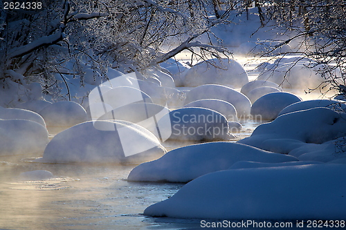 Image of The winter river