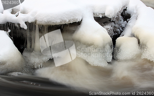 Image of Winter river