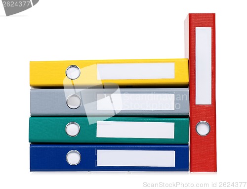 Image of Colorful folders