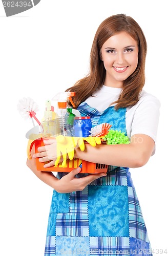 Image of Young housewife