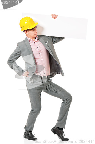 Image of Man in hard hat