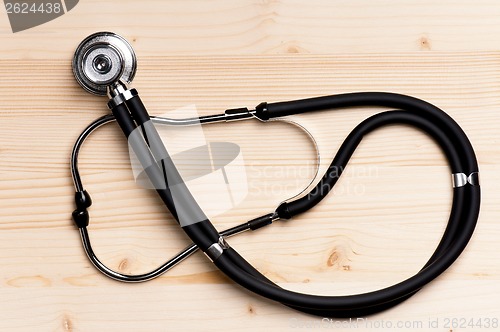 Image of Stethoscope on table