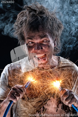 Image of Crazy electrician