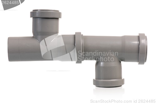 Image of Plastic sewer pipe