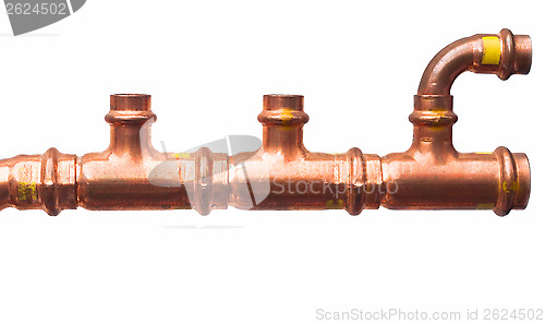 Image of copper pipe