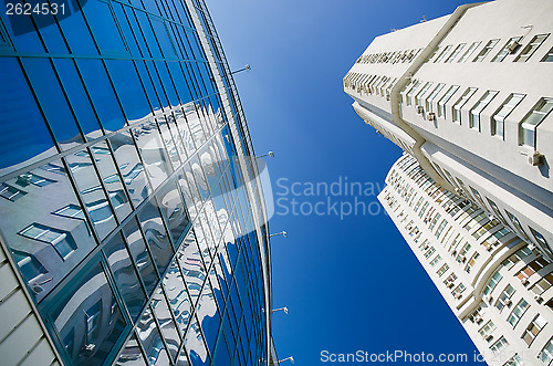 Image of modern glass building