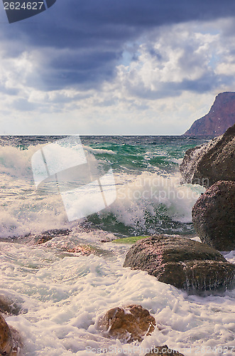 Image of sea waves