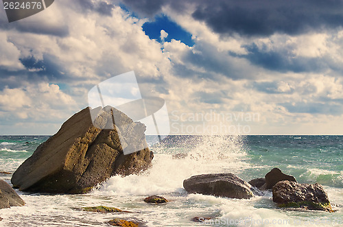 Image of  sea waves 