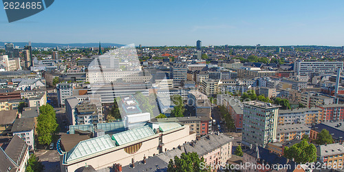 Image of Aerial view of Frankfurt - panorama