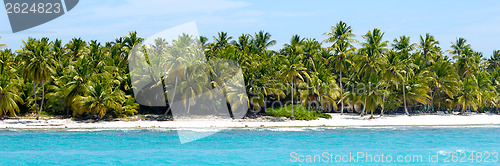 Image of Island with beautiful beach