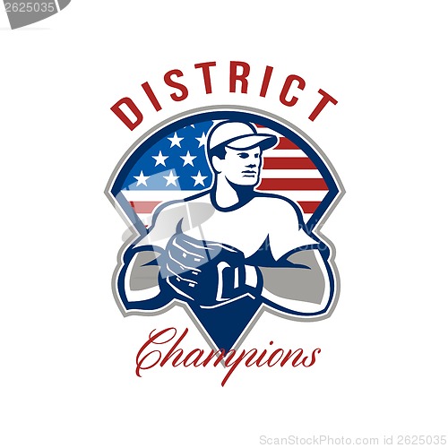 Image of Baseball District Champions Retro