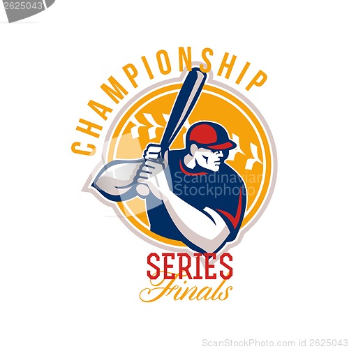 Image of Championship Baseball Series Finals Retro