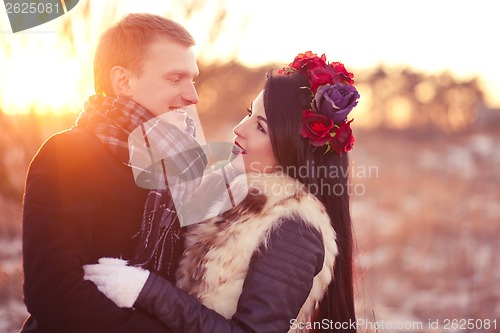 Image of Lovers looking on each other