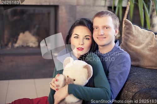 Image of Couple at home