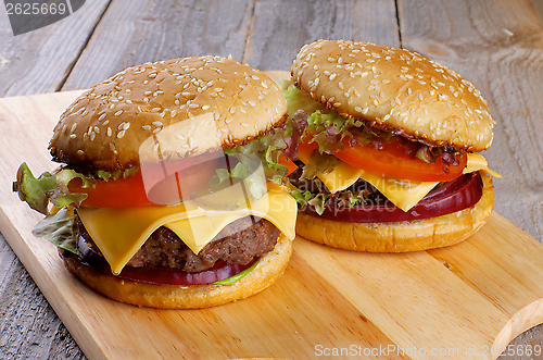 Image of Two Burgers