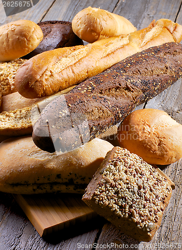 Image of Various Bread