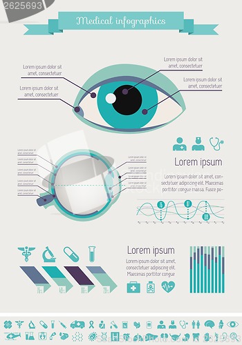 Image of Medical Infographic Template.