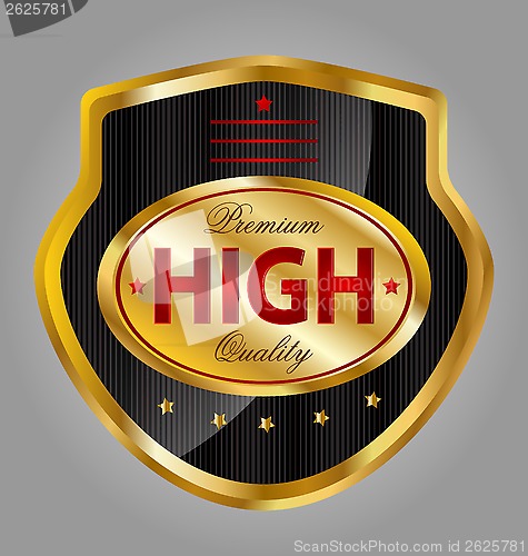 Image of 	Premium quality product label