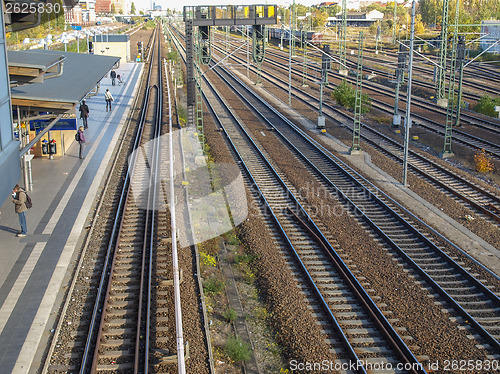 Image of S Bahn station in Berlin