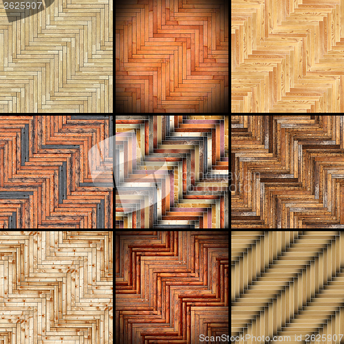 Image of collection of parquet designs