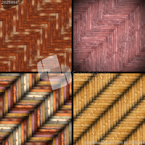 Image of wooden tiles backgrounds