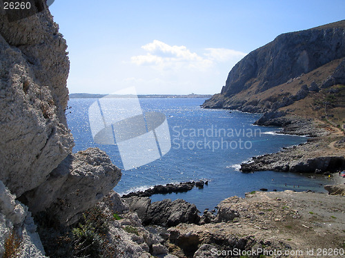 Image of sea rock