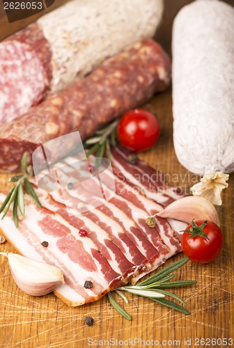 Image of Smoked sausage with rosemary