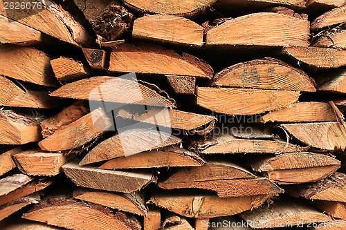 Image of stack of firewood