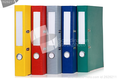 Image of Colorful folders