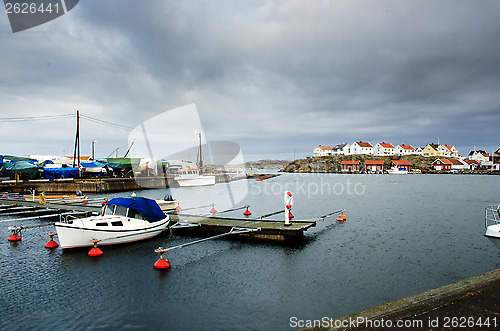 Image of a deserted port