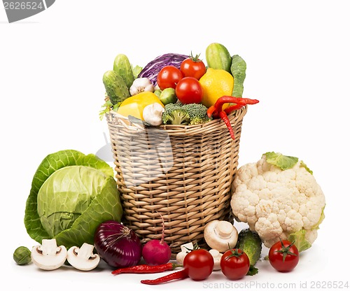 Image of Healthy Organic Vegetables