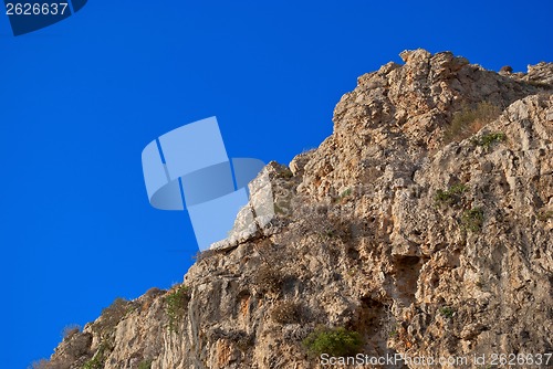 Image of Rock and sky.