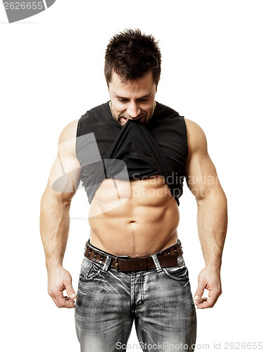 Image of bodybuilding man