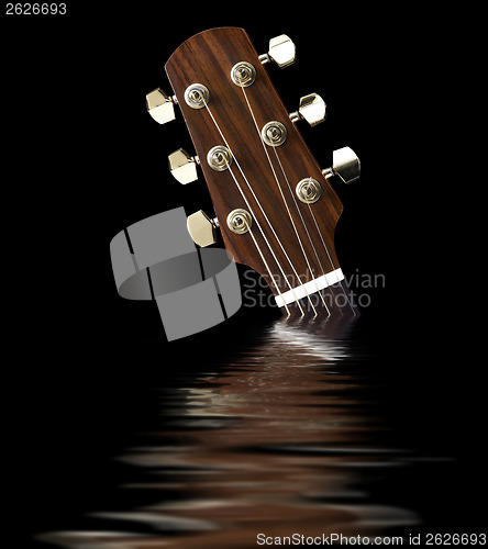 Image of Guitar headstock
