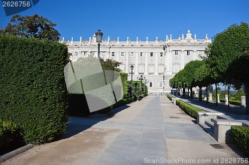 Image of Royal Palace in Madrid