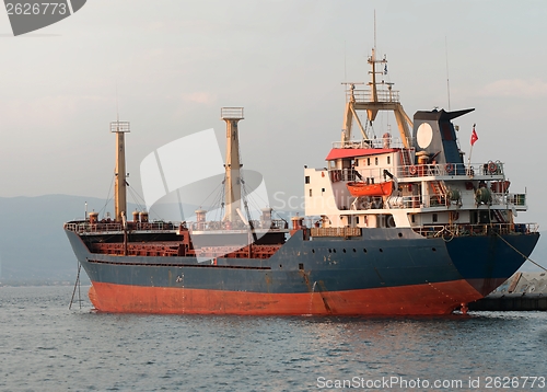 Image of Cargo ship at the port