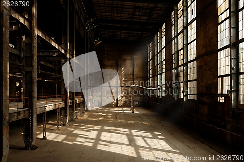 Image of Large industrial hall of a repair station