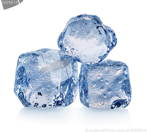 Image of Three pieces of ice