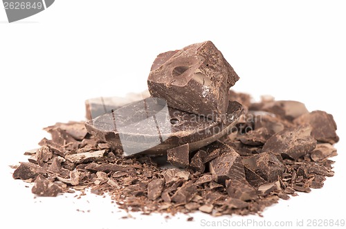 Image of Chocolate pieces