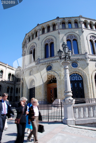 Image of The Norwegian Parliament Building