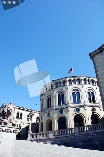 Image of The Norwegian Parliament Building