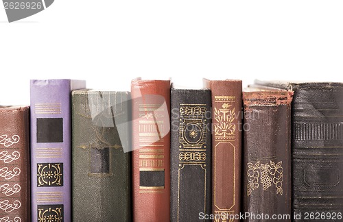 Image of Old hardcover books