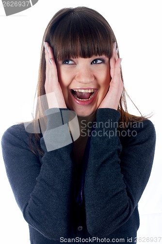 Image of Surprised girl