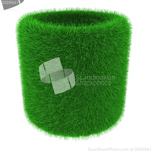 Image of Grassy tube object