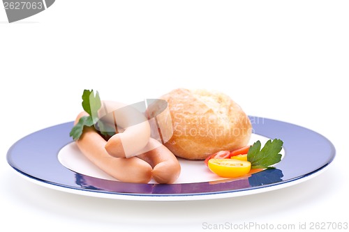 Image of Frankfurters or Wiener sausages