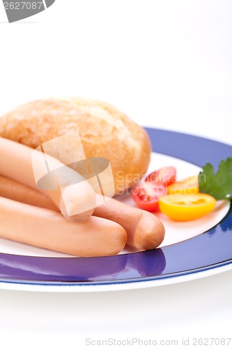 Image of Frankfurters or Wiener sausages