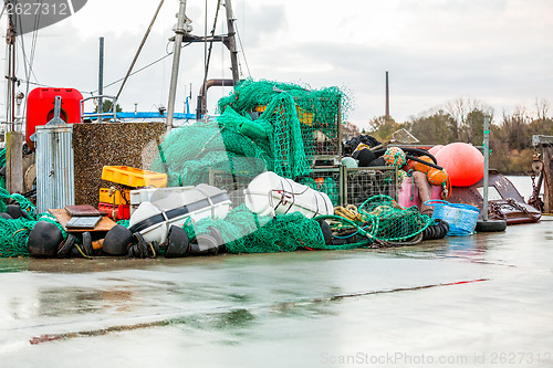 Image of Fishing boat in harbour