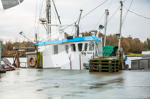 Image of Fishing boat in harbour